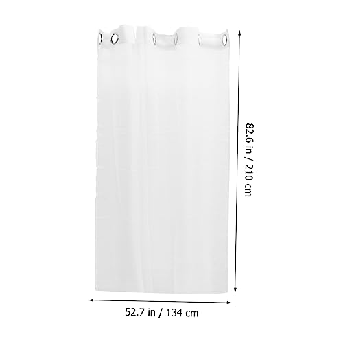 Cortinas de visillo largas para ventanas de dormitorio y zonas de estar 3