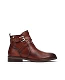 Pikolinos Flache Stiefeletten in Leder PUERTOLLANO für Frauen Farbe Cognac