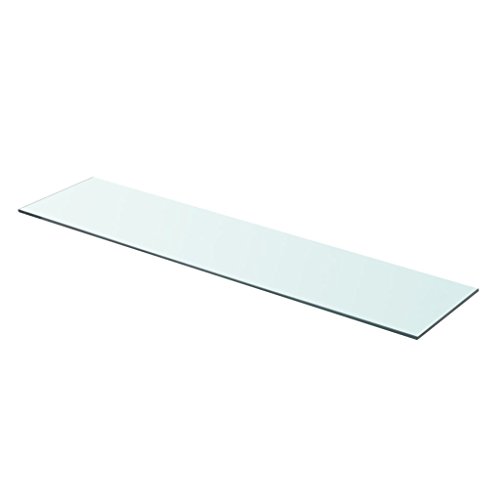 Preisvergleich Produktbild Glasboden Glas Regalboden Glasscheibe Glasplatte Einlegeboden Glasablage, Max. Tragfähigkeit 15 kg, für Glasregal Transparent