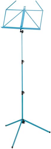 Image of K&M Stands K&M Adjustable Music Stand - Ocean Blue (10010.000.33)