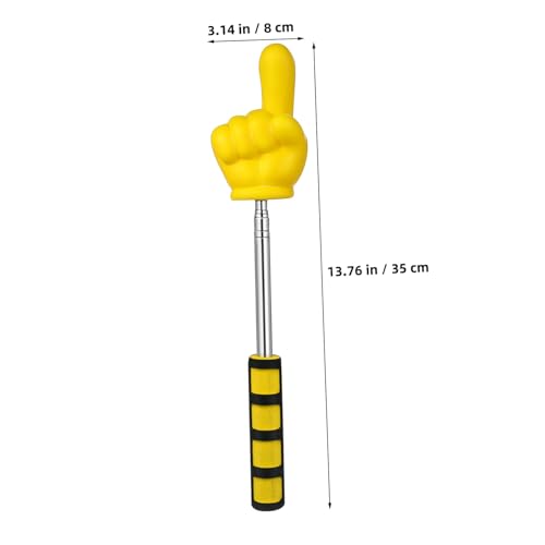 Puntero de mano extensible VALICLUD de 2 piezas con punta de dedo para aula 2