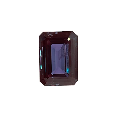Lab Created Alexandrite Emerald shape AAA Quality from 5x3MM-18x13MM (11x9mm)