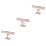 BESTOYARD 3 Pçs Suporte De Arco Soundbar Suporte Brinco Suporte De Jóias Organizador Colar Suporte De Exibição Bandana Organizador T Bar Rack De Exibição Rack De Armazenamento De Jóias