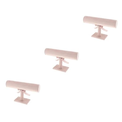 BESTOYARD 3 Pçs Suporte De Arco Soundbar Suporte Brinco Suporte De Jóias Organizador Colar Suporte De Exibição Bandana Organizador T Bar Rack De Exibição Rack De Armazenamento De Jóias