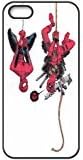 [Deadpool Series] IPhone 5,5S Case Deadpool and Spiderman - Black