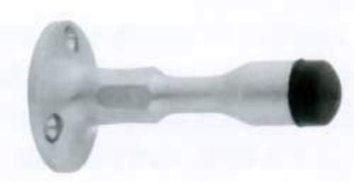 Ives WS11 Heavy Duty Cast Brass Rigid Wall Door Stop in Satin Chrome finish