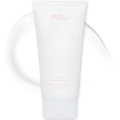 AOU TONE-UP DAZZLING CREAM 01 White | Tinted Moisturizer 3.38 fl. oz.