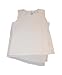 Calvin Klein Women's Sleeveless Top with Chiffon Overlay
