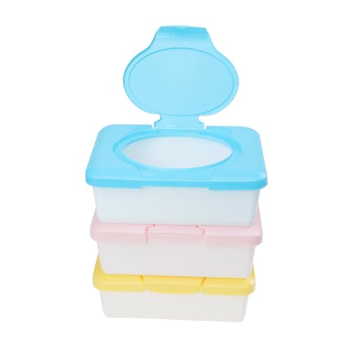 Distributeur lingettes bébé portable lot de 3 boîtes pour lingettes humides maison