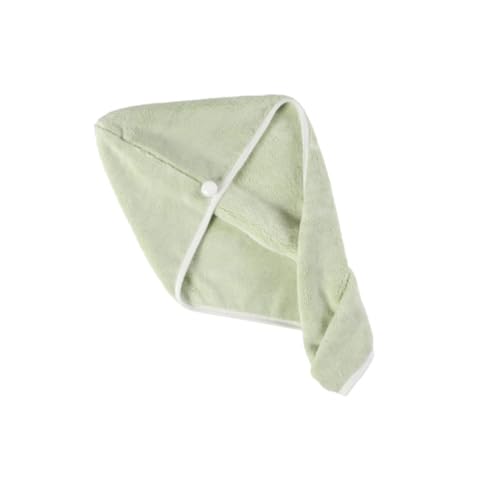 GALPADA 1pc Quick Drying Towel Cap Super Absorbent Hair Drying Hat for Home and Travel Lightweight Soft Water Absorption Bath Cap for All Hair Types Light Green