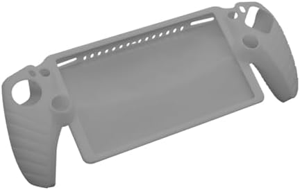 for Playstation Portal Protective Case Cover, Silicone Breathable Protection Sleeve Drop-Proof Soft Case for PS Portal Game Console Skin Shell Protector (Gray)