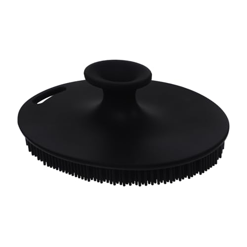 Healeved Silicone Facial Cleansing Brush Deep Clean Exfoliate Face Soft Silicone Bristles for Blackhead Removal Pore Cleansing