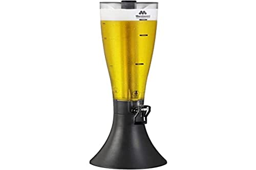 Torre de Chopp Marcbeer 2.5 L Marchesoni Marcbeer Transparente com Preto