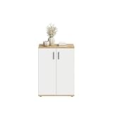 AVANTI TRENDSTORE - Sarre - Bellissimo comò rustico in 3 colori e varie miusure. A due ante battenti e un ripiano interno. Dimensioni LAP ca. 60x83x35 cm