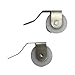 CRL B638 1" Nylon Sliding Screen Door Spring Tension Roller for Metal Industry - pack of 2