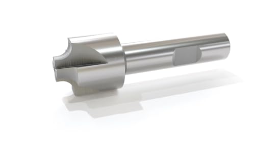 Image of Accusize Industrial Tools Hss Corner Roudning End Mill, 3 /16'' Radius, 1 /2'' Shank Dia, 7 /8'' Largest Dia, 3'' Oal, 1011-0312 | H.S.S. Corner Rounding End Mill, 1 /2 inch Shank, 7 /8 inch Largest Dia, 3 inch Overall Length