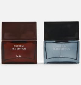 Amazon.com : Z.A.R.A FOR HIM Red & Black Edition Eau De Parfum 50 ...
