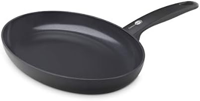GreenPan Cambridge Healthy Ceramic Non-Stick 24 cm & 28 cm Frying Pan Set, PFAS-Free, Induction, Dishwasher Safe, Oven Safe, Black