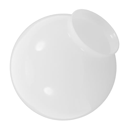 OUNONA Lampadario Luce Diffusa Morbida Elegante Ricambio in Vetro Bianco Sferico Bocce e Versatile per Ventilatori da Soffitto e Lampade a Sospensione