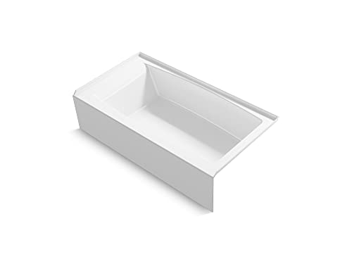 Kohler 26108-RA-0 K-26108-RA-0 Entity 60' x 32' Alcove Bath, Right Drain, White