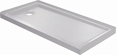 PROFLO PFSBA6030L Hammond 60" x 30" Rectangular Shower Base with Single Threshold and Left Drain - White