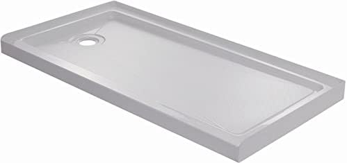 PROFLO PFSBA6030L Hammond 60" x 30" Rectangular Shower Base with Single Threshold and Left Drain - White