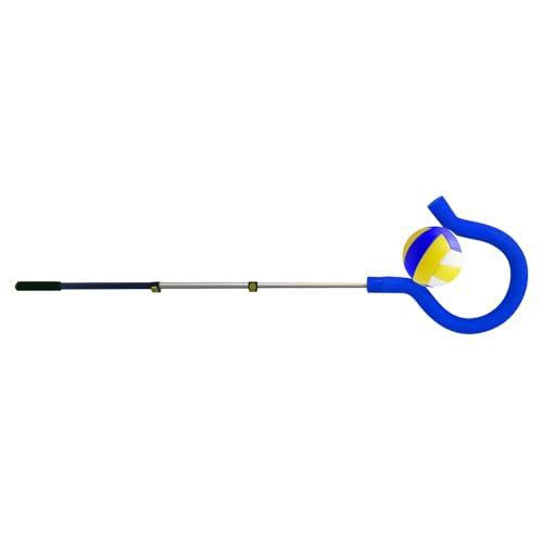 Entrenador flexible de voleibol con soporte seguro ideal para practicar en casa o exterior