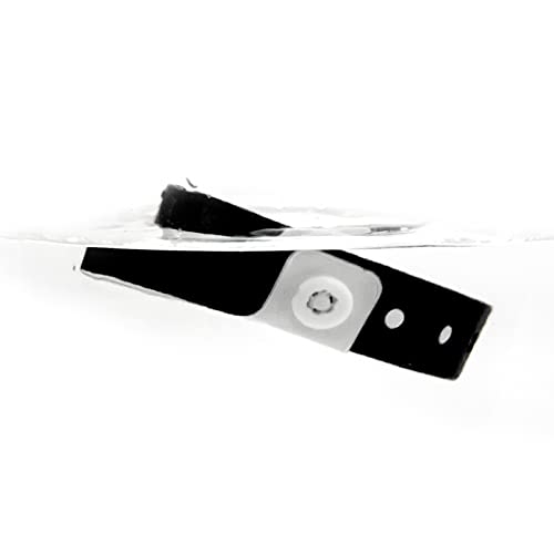 Wristall Black Plastic Wristbands-500 Pack Colored Identification Wristbands For Events thumb #3