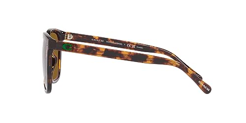 Image of COACH womens Hc8354u Universal Fit Square Sunglasses