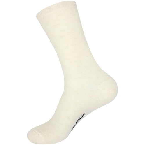 Image of BambooMN Unisex Men and Women's Rayon from Bamboo Wool Blend Athletic Crew Socks for Home, Travel, Work and Sport, 2 Pairs