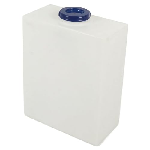 LICOME 10 Gallons RV Water Storage Tank 19.7x15.7x7.9in Food Graded PE Plastic Water Tank Container for Trailer Boat Yacht