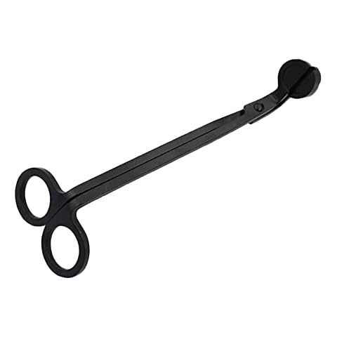 We Moment Zone Candle Wick Trimmer,Wick Clipper,Wick Cutter Scissor (Black) Cover