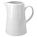 Produktbild MamboCat Milchkanne 1 Liter aus Porzellan | 19 x 9,5 cm | weiß | Getränke servieren | Privat oder Gastronomie