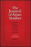 The Journal of Asian Studies, Volume 47, Number 3, August 1988 B000KL3RBS Book Cover