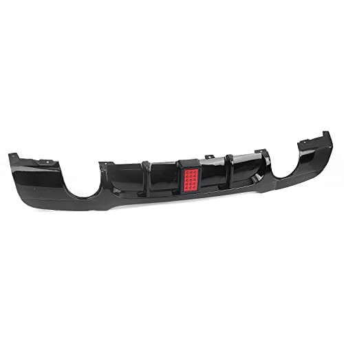 Diffuseur arrière double échappement avec spoiler LED pour Série 3 E90 E91 - 5