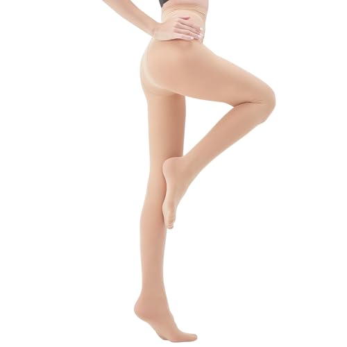 BellaAchtung Medizinische Kompressionsstrümpfhose Damen Herren Lang 20-30 mmHg Abgestufte Unterstützung Stützstrumpf Zehenwickel Kompressionsstrumpfe Hose Kompressionshose für Krampfadern Ödemen