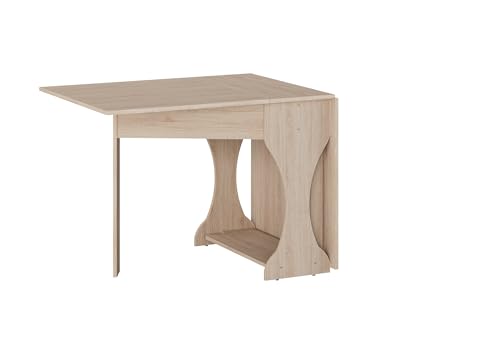 Rodnik Esstisch Flexi ausklappbar, Klapptisch, Tisch klappbar platzsparend (Eiche Sonoma) Rodnik Esstisch Flexi ausklappbar, Klapptisch, Tisch klappbar platzsparend (Eiche Sonoma)