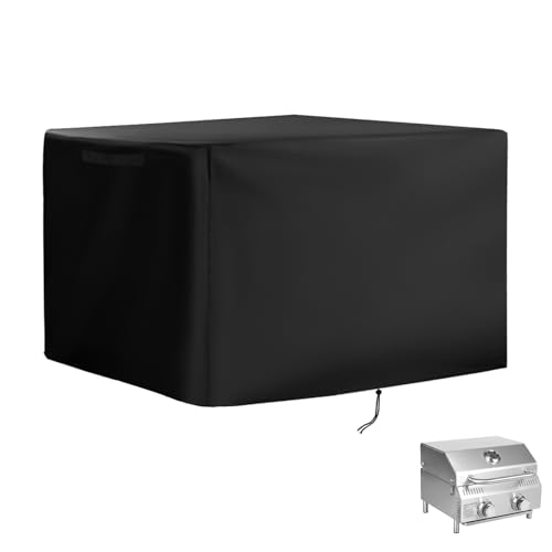Starcrew Grill Cover for Bestfire Tabletop 2 Burners Gas Grill, Heavy-Duty 600D Tabletop BBQ Cover for Bestfire Portable BBQ Griddle