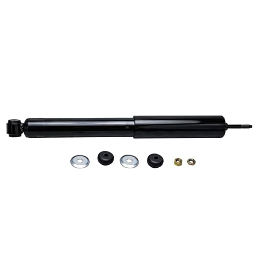 Image of Detroit Axle - Front 2pc Shock Absorbers for 80-96 Ford Bronco F-150, 2 Shock Absorbers Assembly 1980 1981 1982 1983 1984 1985 1986 1987 1988 1989 1990 1991 1992 1993 1994 1995 1996 Replacement