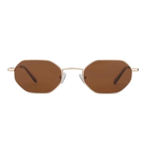 Lunettes de soleil polarisées femmes en métal léger avec verres UV400 de haute qualité