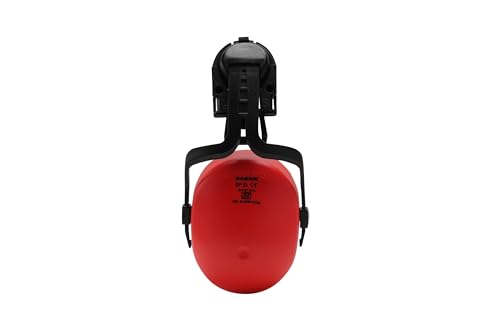 Image of Karam EP23 Safety Ear Muff Helmet Attachment | Noise Reduction Earmuffs for Hard Hats, Adjustable & Lightweight | Hearing Protection for Construction & Industrial Use Ear Muffs