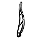 City Sports Maverik Optik Force Men's Unstrung Lacrosse Head – Lightweight Attack Head with Force Tech Construction, Narrow Bottom Rail for Ball Control, 20 Stringing Holes (Black)