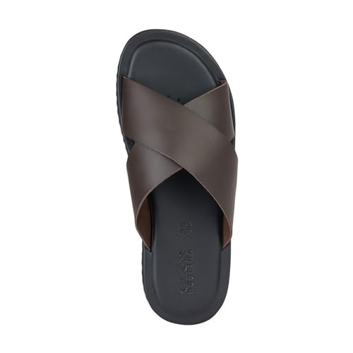 Geox Homme U Erice B Slide Sandal, café, 39 EU