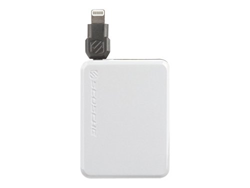 Scosche Retractable Lightning Cable, White (I2BOXWT)