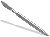 Pferde Hufmesser Hufinstrument für die Hufsohle Hufkratzer Hufschaber aus rostfreiem Edelstahl -18 cm