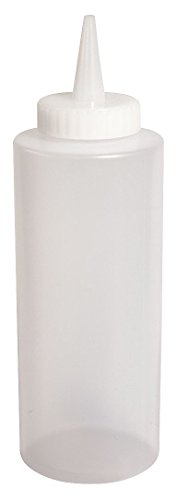 Crestware SB24C Squeeze Dispenser Bottle 24 oz. - Case of 36