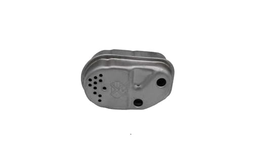 Muffler (Low-Tone, Two-Step Type) Compatible with Briggs & Stratton Engines & John Deere Mowers / 105-163