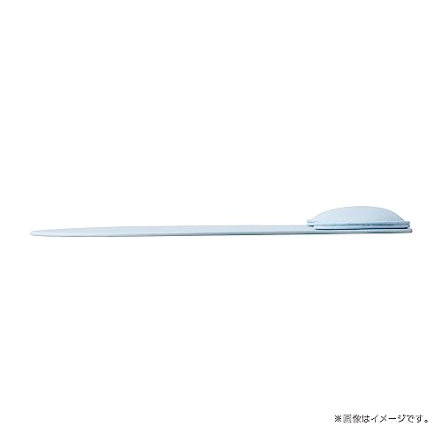 ナカバヤシ(Nakabayashi) Digio2 マウスパッド リストレスト付き PUレザー ライトブルー