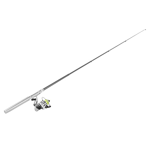 Canne à pêche portable mini stylo rétractable ultra légère avec moulinet - 6