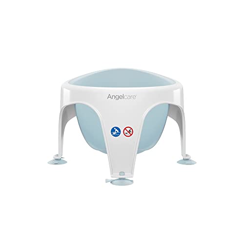 Komfortables Badeerlebnis mit dem Angelcare Soft Bath Seat blue Test Baby